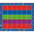 thumbnail image 1 of KidCarpet.com ABC Rainbow Seating Classroom Rug with 30 Seats 10' x 12' Rectangle – Kids Educational Learning Rug for Preschool, Kindergarten, and Elementary School, 1 of 2