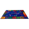 thumbnail image 1 of KidCarpet.com Alphabet and Numbers Teaching Toddler Rug, 6' x 8'6" Rectangle Abc's & Numbers Learning Classroom Carpet | Educational Alphabets Childrens Rugs Perfect for Daycare, Playroom, School, 1 of 1