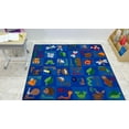 thumbnail image 1 of KidCarpet.com Animals in The Forest Nylon Area Rug 12' x 6', Multicolored Animals Learning Classroom Carpet | Educational Childrens Rugs Perfect for Daycare, Playroom, School, 1 of 1