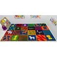 thumbnail image 1 of KidCarpet.com Bilingual Animals Nylon Area Rug, 6' x 8'6', Multicolored Educational Classroom Area Rug for Kids | Learning Carpets for Kids | Rugs for Bedroom Playroom Baby Toddler Children, 1 of 1