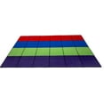 thumbnail image 1 of KidCarpet.com Blocks Seating Classroom Rug Multi with 24 Squares, 7'6" x 12' Rectangle Educational Carpet for Home or School Learning Area | Area Rug for Kids Bedroom or Playroom, 1 of 2