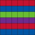 thumbnail image 1 of KidCarpet.com Blocks Seating Classroom Rug Multi with 36 Squares, 12' x 12' Square Educational Carpet for Home or School Learning Area | Area Rug for Kids Bedroom or Playroom, 1 of 2