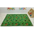 thumbnail image 1 of KidCarpet.com Buzzy Bugs Nylon Area Rug,12' x 6'' Multicolored Nature Kids Rug | Area Rug for Home Learning or Classroom Carpet, Playroom or Kids Bedroom Carpet | Preschool Rug Educational Carpet, 1 of 1