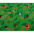 thumbnail image 1 of KidCarpet.com Buzzy Bugs Nylon Area Rug, 6' x 9', Multicolored Nature Kids Rug | Area Rug for Home Learning or Classroom Carpet, Playroom or Kids Bedroom Carpet | Preschool Rug Educational Carpet, 1 of 1