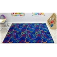 thumbnail image 1 of KidCarpet.com Colorful Letters Alphabet Nylon Area Rug 6' x 9' Multicolored, Alphabet Nursery Area Rug | Educational Learning Rug for Children's Classroom | Area Rugs for Kids Playroom, 1 of 1