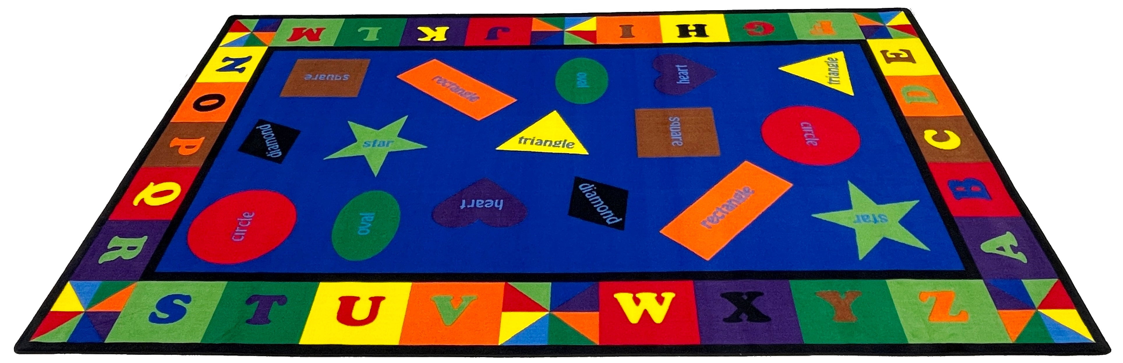 KidCarpet.com Colorful Shapes & Alphabets Educational Learning ...