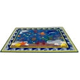 thumbnail image 1 of KidCarpet.com Fish in The Sea Educational Rug 4' x 6' Rectangle, Alphabet Nursery Area Rug for Kids | Learning Rug for Children's Classroom | Kids Playroom Rug | School Carpet for Kids, 1 of 1