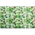 thumbnail image 1 of KidCarpet.com On The Go Kid's Road Rug, 4' x 6' Rectangle, Multicolored Fun Kid's Road Rug | Rug for Nursery, Bedroom, Daycare Children Area Rug | Carpet for Kids Bedroom and Playroom, 1 of 4