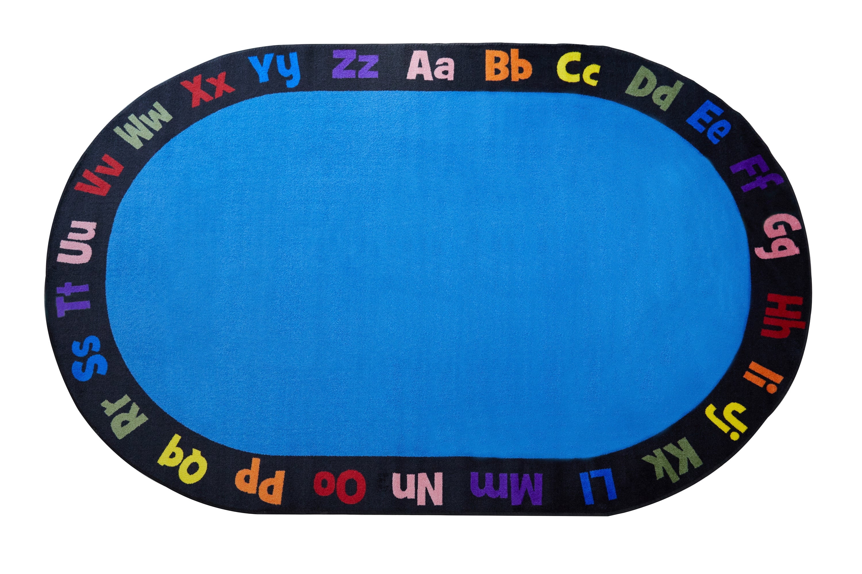 KidCarpet.com Learning My Alphabet Circletime Rug 6' x 8'6