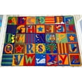 thumbnail image 1 of KidCarpet.com Letter Seating Educational Rug, 6' x 8'6" Rectangle, Classroom Rug for Kids | Alphabet Classroom Carpet Seating Rug | Learning Carpet for School | Area Rugs for Kids, 1 of 1