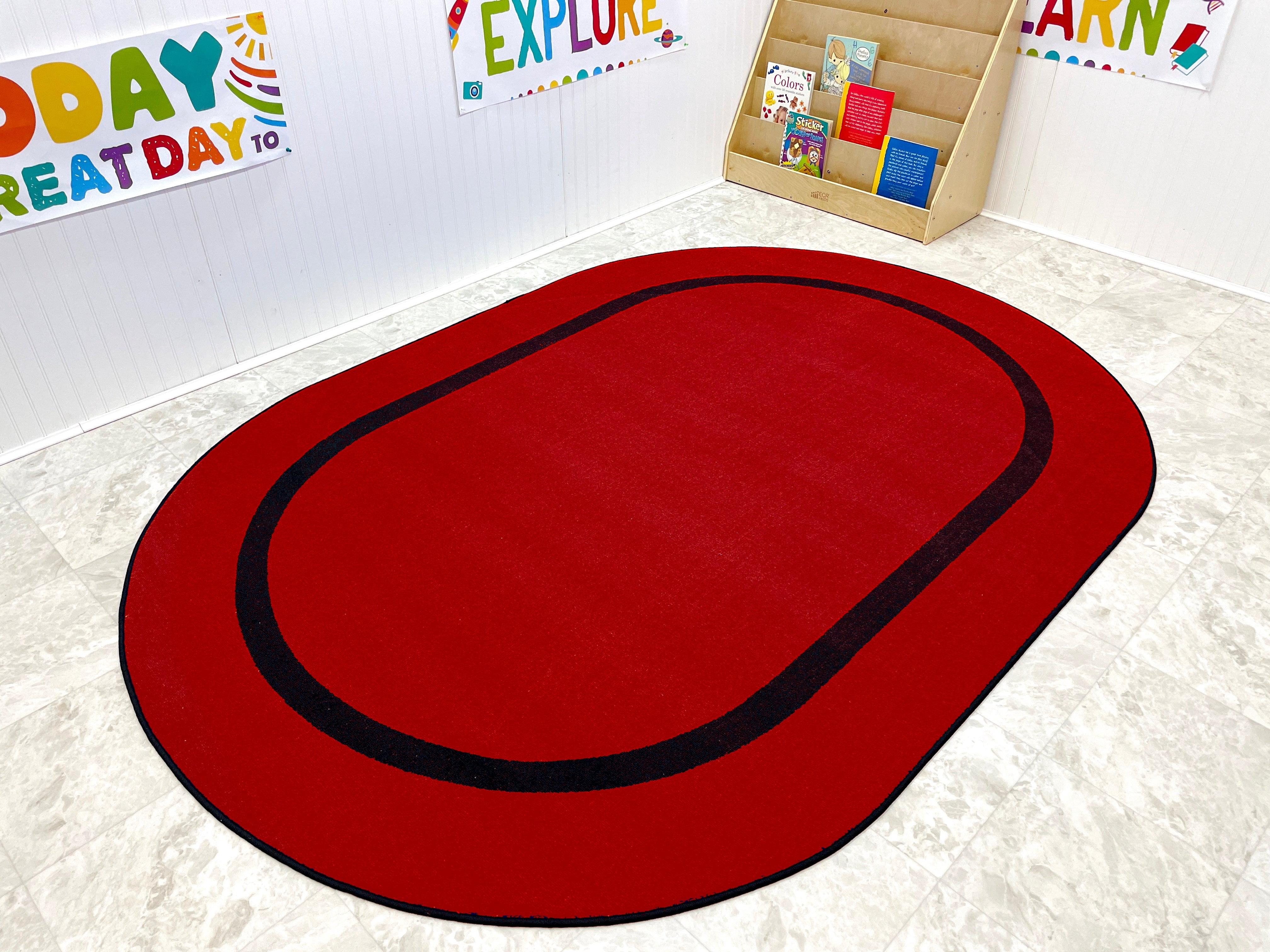 KidCarpet.com Montessori Classroom Rug 6' x 8'6
