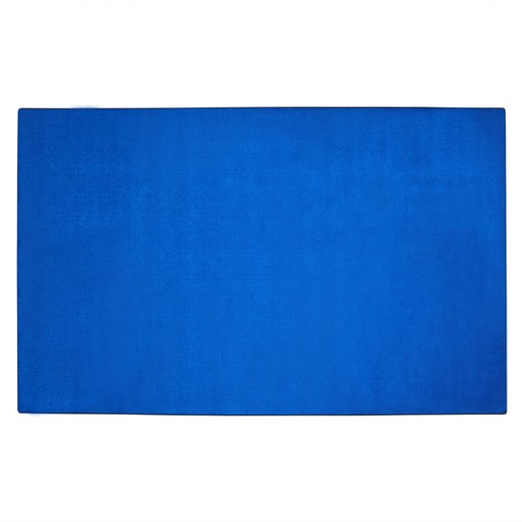 KidCarpet.com Solid Color Blue Blend Rug 6' x 8'6" Rectangle Extra Soft Durable Carpet | Rug for Kids Room Nursery Home Decor | Area Rugs for Living Room Bedroom