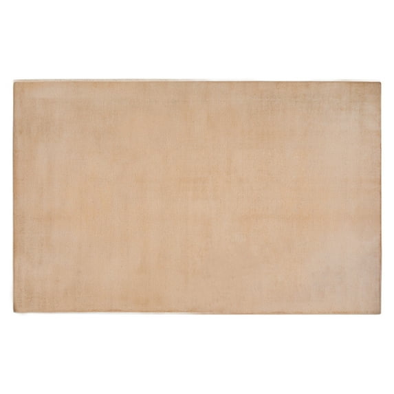 KidCarpet.com Solid Color Tan Rug 6' x 8'6" Rectangle Extra Soft Durable Carpet | Rug for Kids Room Nursery Home Decor | Area Rugs for Living Room Bedroom