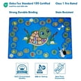 thumbnail image 1 of KidCarpet.com Turtle Pond Circle Time Rug 7'6"x 12' Rectangle, 1 of 1