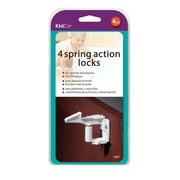 KidCo Child Safety Spring Action Lock, White, Plastic