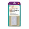 thumbnail image 1 of KidCo Child Safety Universal Outlet Cover, White, Pack of 3, Plastic, 1 of 6