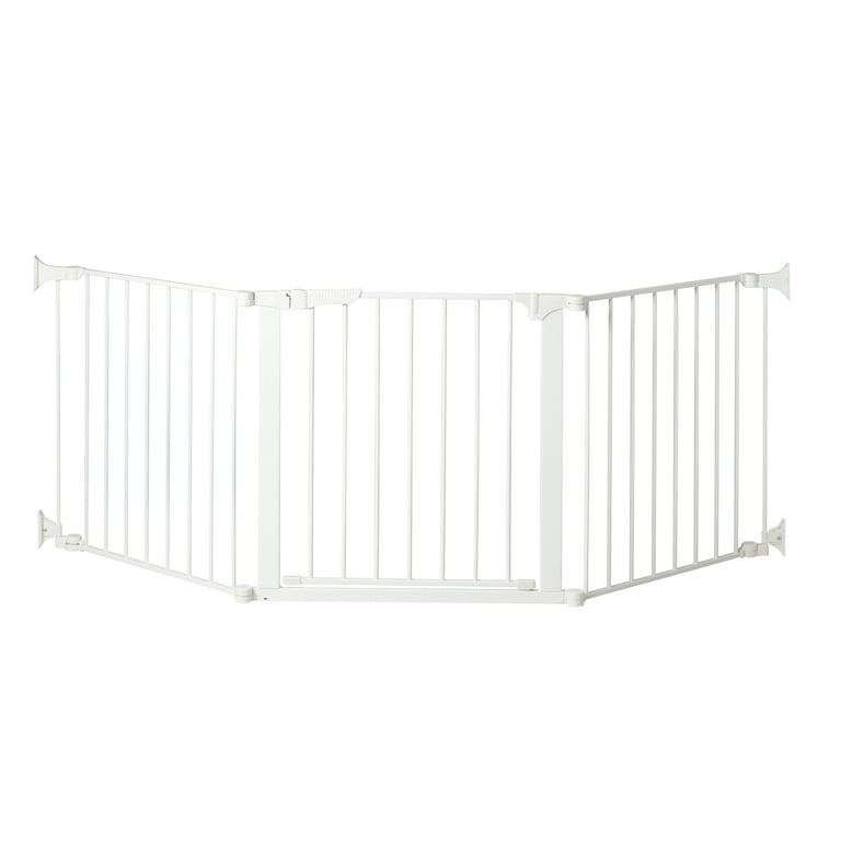 KidCo Custom Fit Auto Closing ConfigureGate for Stairs, Wide Baby