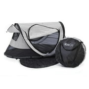 KidCo P4012 - Peapod Plus Portable Mesh Baby Toddler Travel Tent & Storage Bag, Play Tent, Pack and Play, Extra Room, Ages 6 Months - 5 Years Midnight