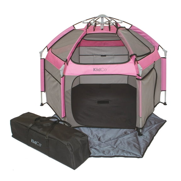 KidCo Play N GoPod Lightweight Portable Kids Travel Camp Tent Playard, Pink