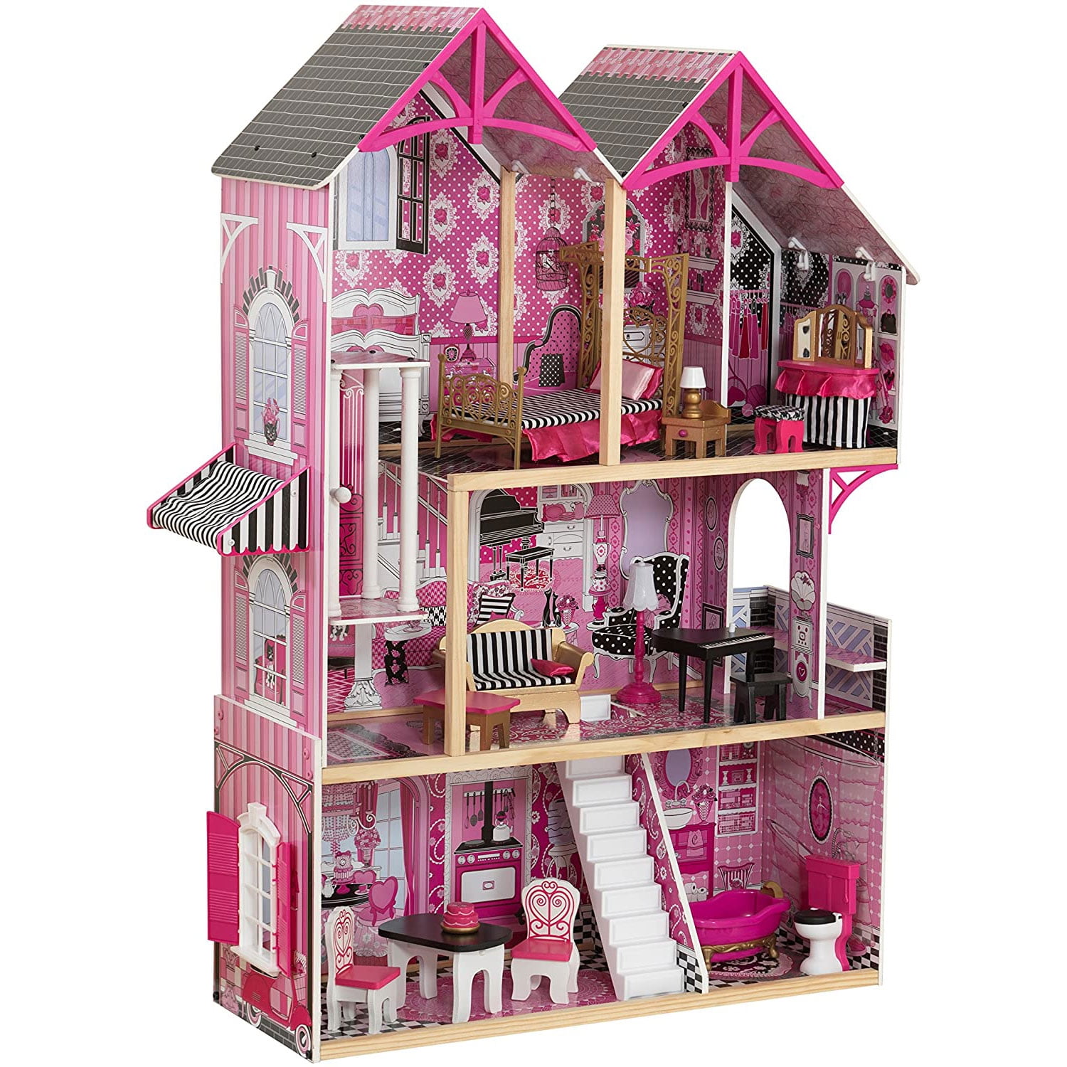 Casa de muñecas kidkraft walmart sale