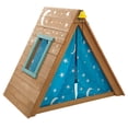 thumbnail image 1 of KidKraft A-Frame Wooden Hideaway  & Climber Toddler Climbing Toy, 1 of 7