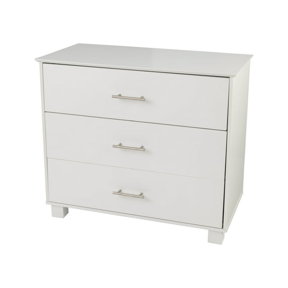 KidKraft Addison Wooden Chest of Drawers, Kids Furniture, 3 Drawers, White