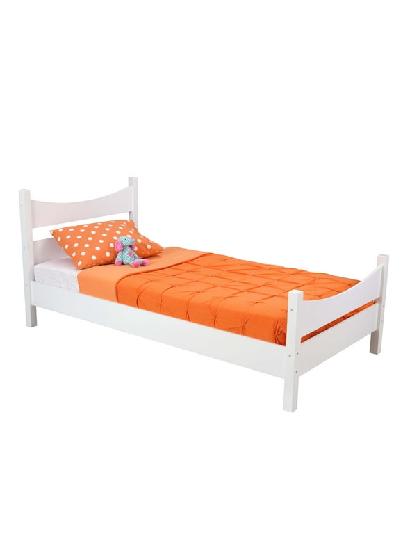 KidKraft Addison Wooden Twin Size Bed, Children's Furniture - White