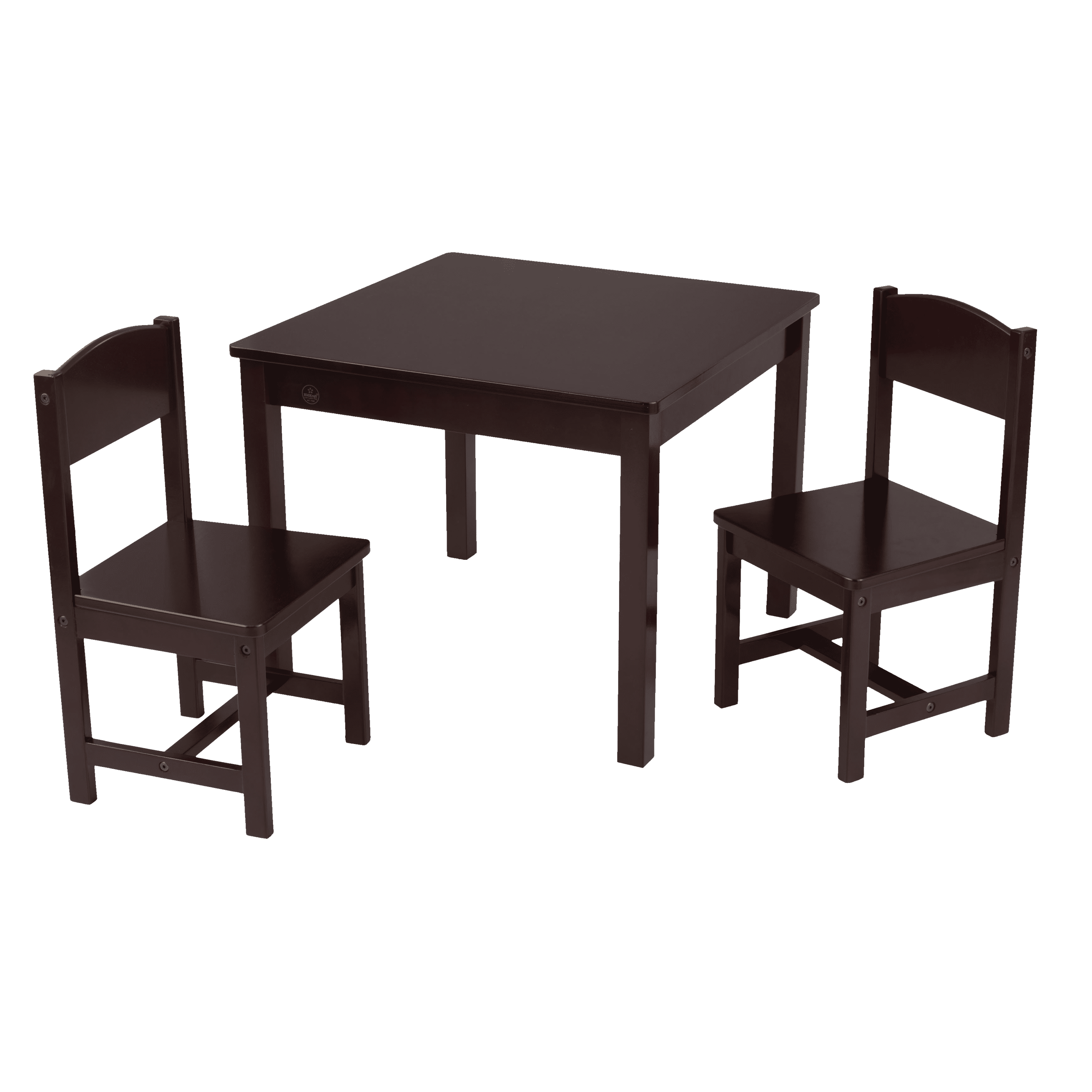KidKraft Aspen Kids 3-Piece Sturdy Activity Table and Chair Set ...