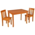 thumbnail image 1 of KidKraft Avalon II Wooden Table & 2 Chair Children's Set for Playroom, Arts and Crafts - Honey, 1 of 2