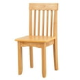 thumbnail image 1 of KidKraft Avalon Wooden Single Classic Back Desk Chair for Children - Natural, 1 of 2