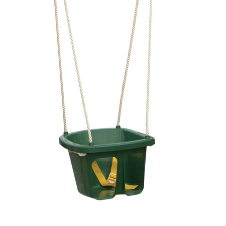 KidKraft Child Swing with Easy Release Buckle, Green