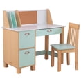 thumbnail image 1 of KidKraft Children's Study Desk with Chair, Mint Finish, 1 of 7