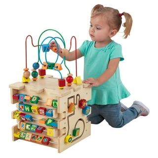 Large wooden activity cube sale