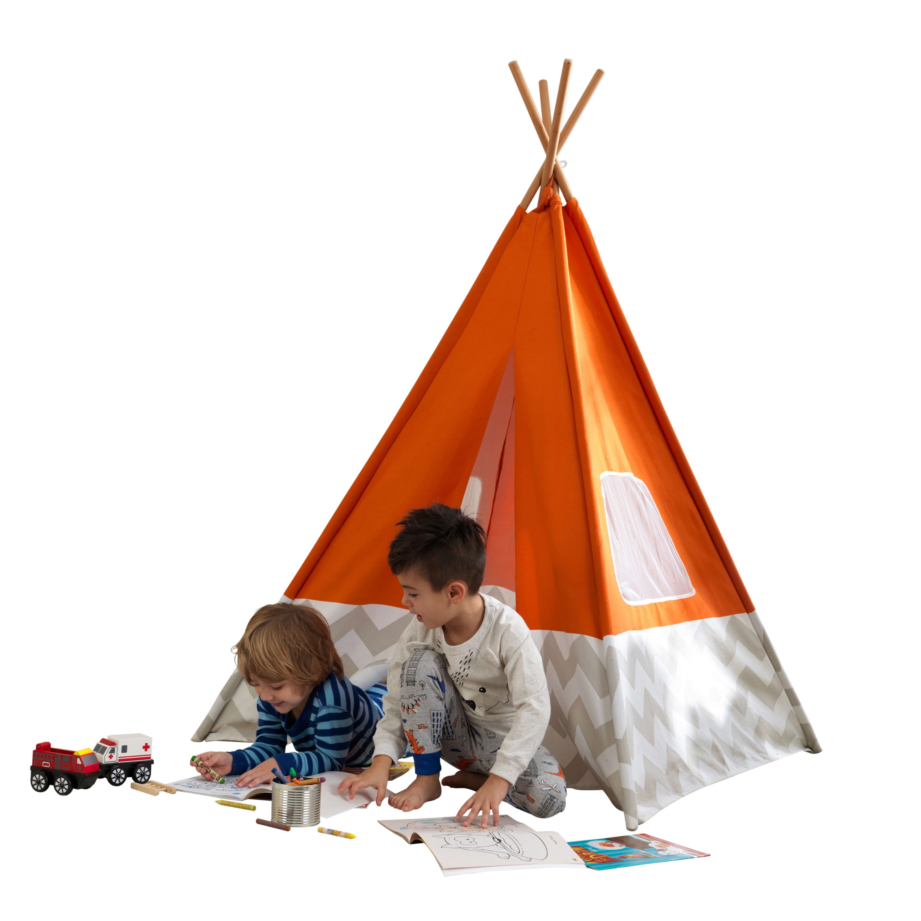 Kidkraft teepee on sale play tent
