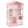 thumbnail image 1 of KidKraft Dollhouse Cottage Bookcase Wooden Children s Furniture with Shelves and Hidden Storage 15 15 x 11 42 x 25 98 Multicolor Model 14604, 1 of 9