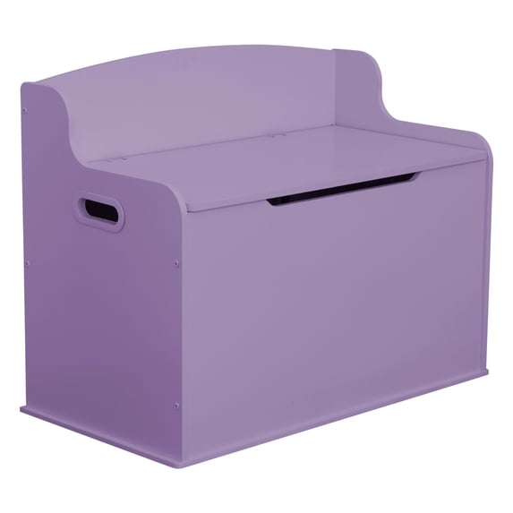 KidKraft Fill with Fun Wood Toy Box or Bench, Lavender