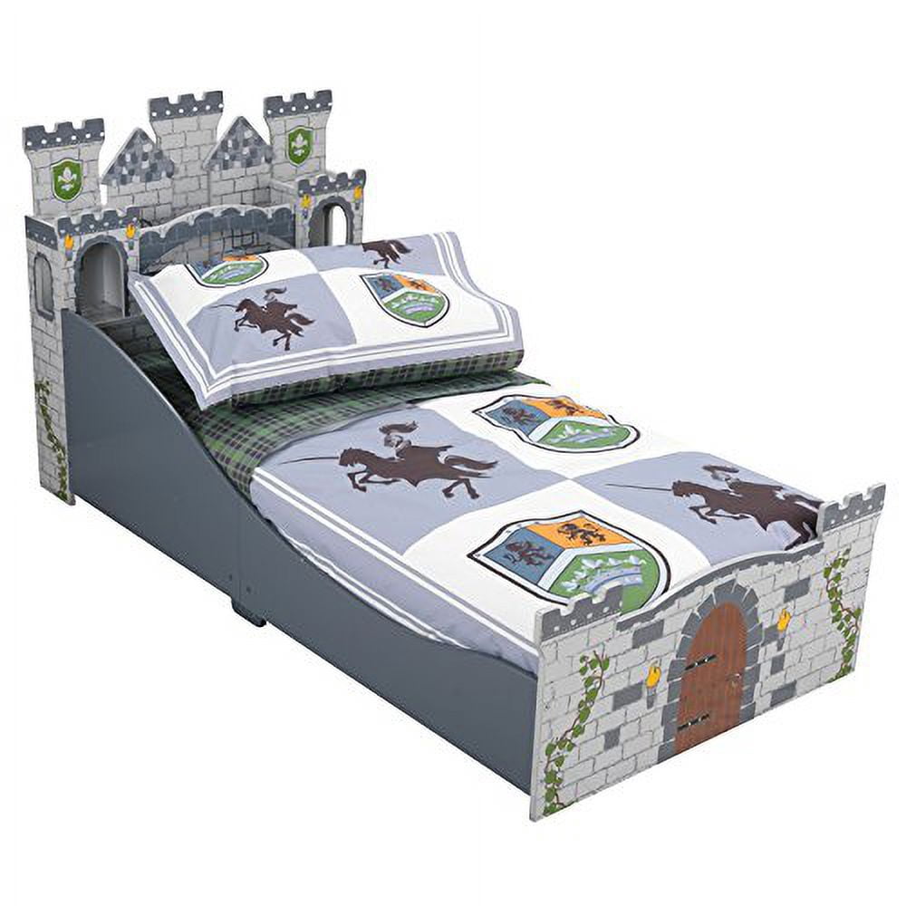 KidKraft Knights and Shields 4-Piece Toddler Bedding Set - Walmart.com