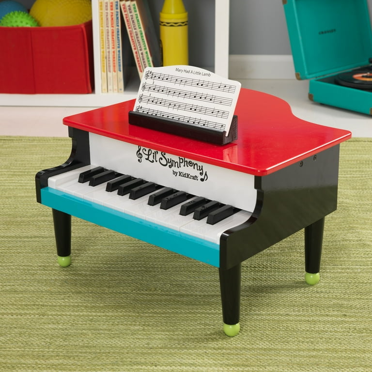 KidKraft Lil' Symphony Wooden Play Piano with Reversible Sheet