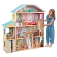 thumbnail image 1 of KidKraft Majestic Mansion Wooden Dollhouse with 34-Piece Accessories, Working Elevator and Garage, 1 of 13