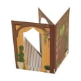 thumbnail image 1 of KidKraft On-the-Go Collapsible Storybook, Play Rooms for Dolls, 1 of 2