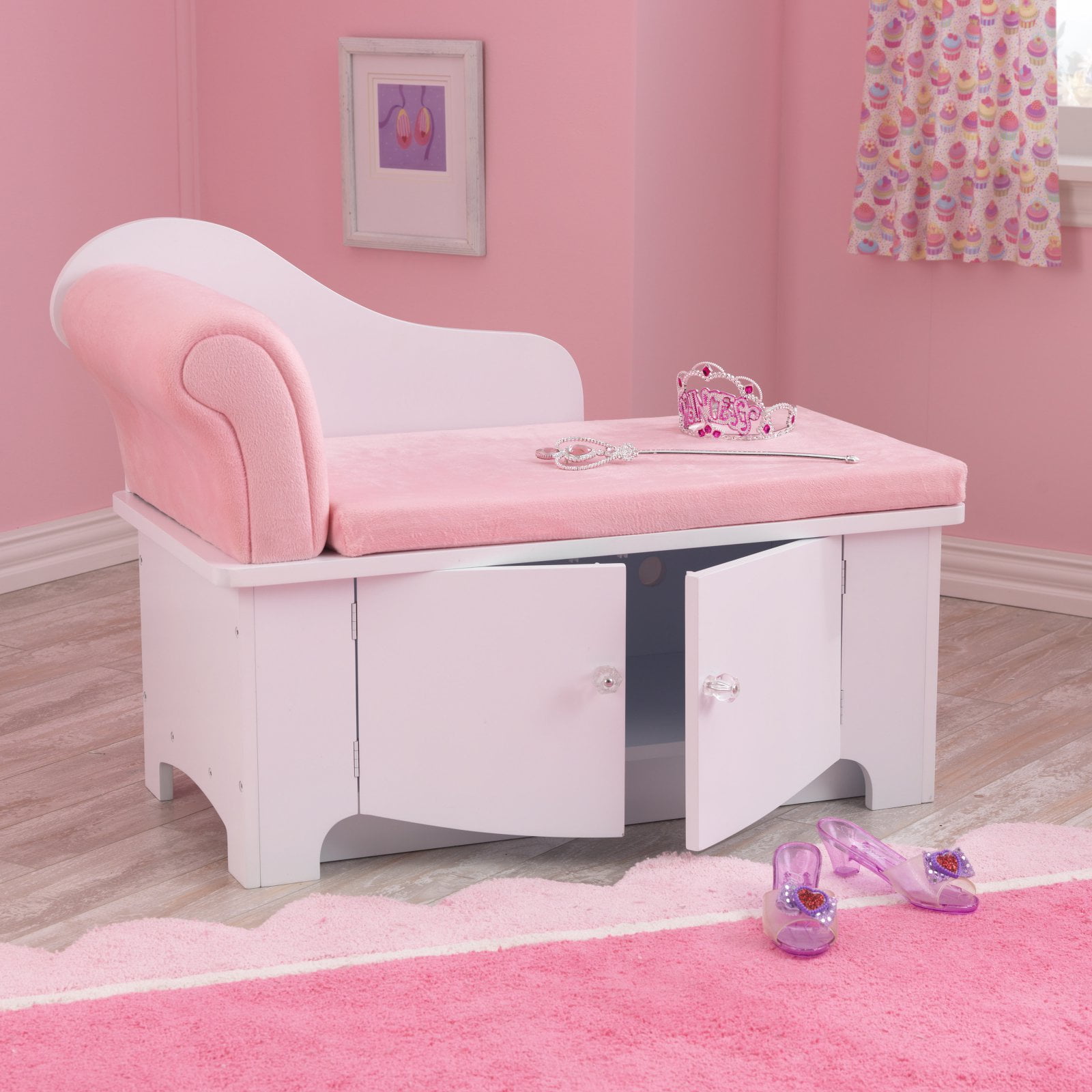 KidKraft Princess Chaise Lounge - 76262 - Walmart.com