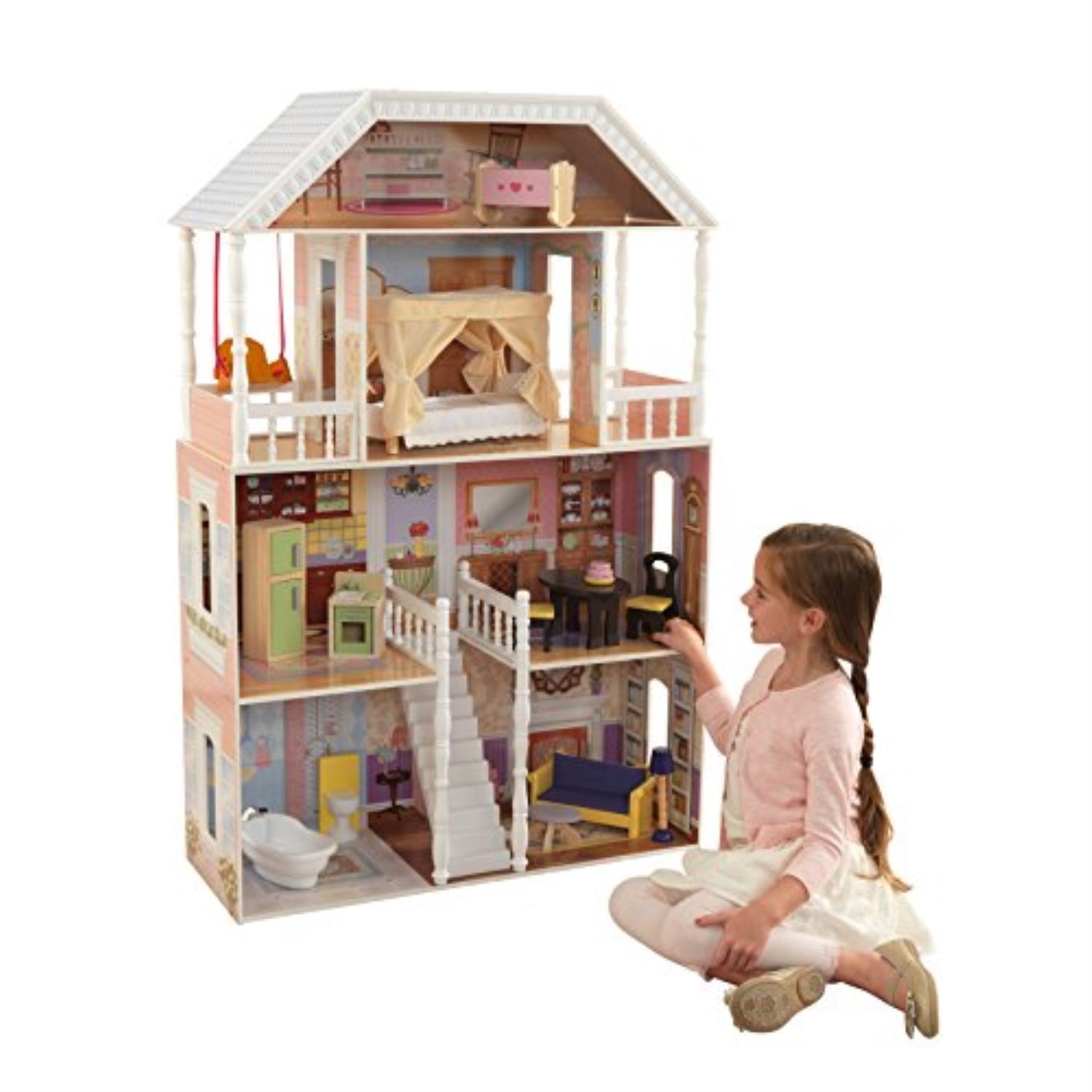 Kidkraft 2024 dollhouse clearance