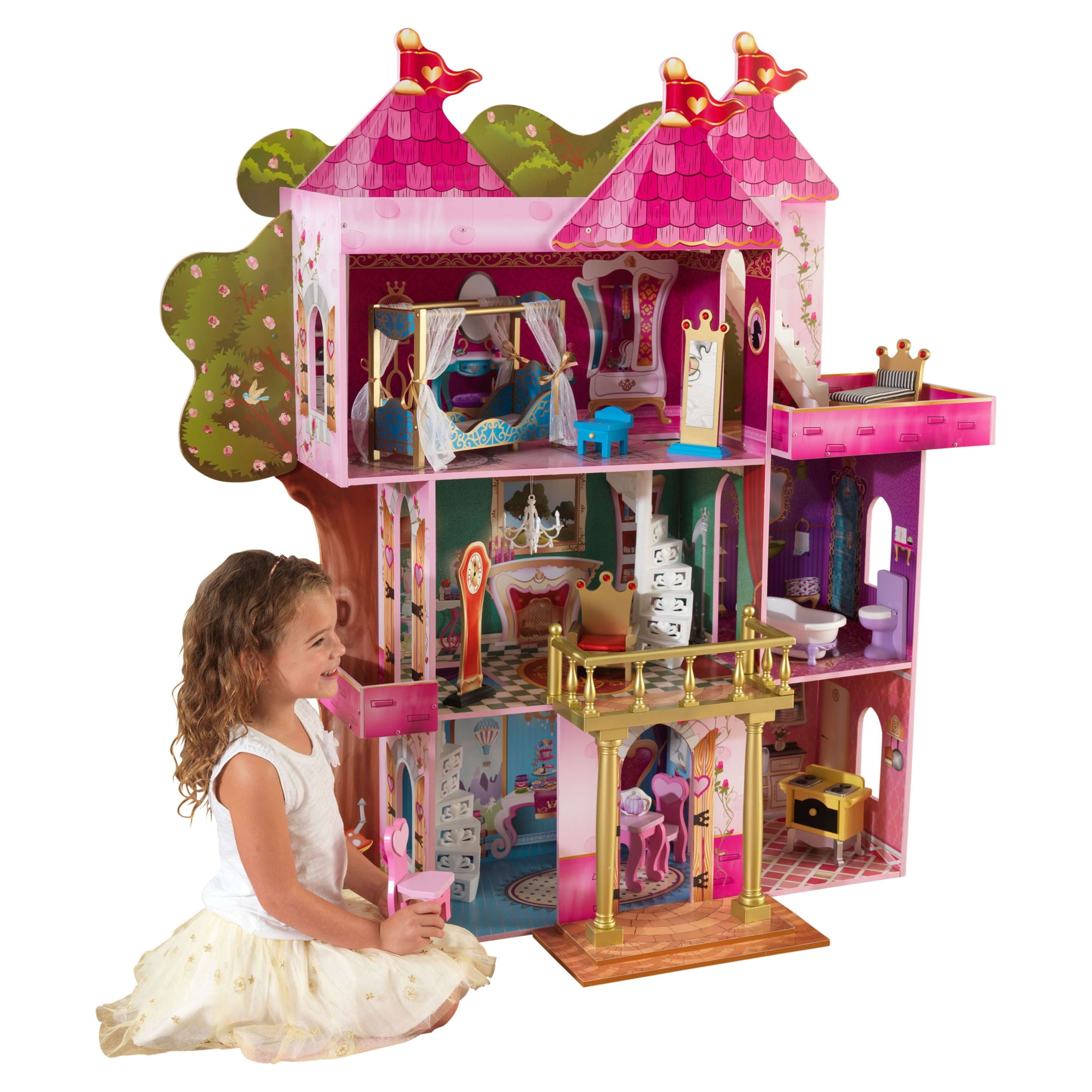 Kidkraft storybook 2025 mansion dollhouse