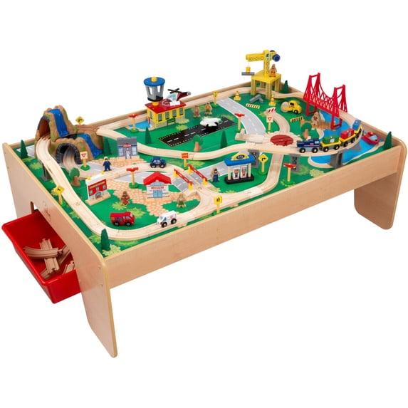 KidKraft Waterfall Mountain Train Vehicle Playset