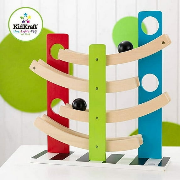 KidKraft Zig Zag Ball Run