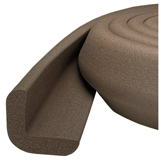 KidKusion Baby Proofing Foam Rubber Edge Cushion, Edge Protector for