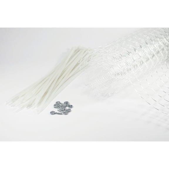 KidKusion Deck Guard, 15 ft Long, Plastic, Toddler, Child, Gate, 1 CT, Clear