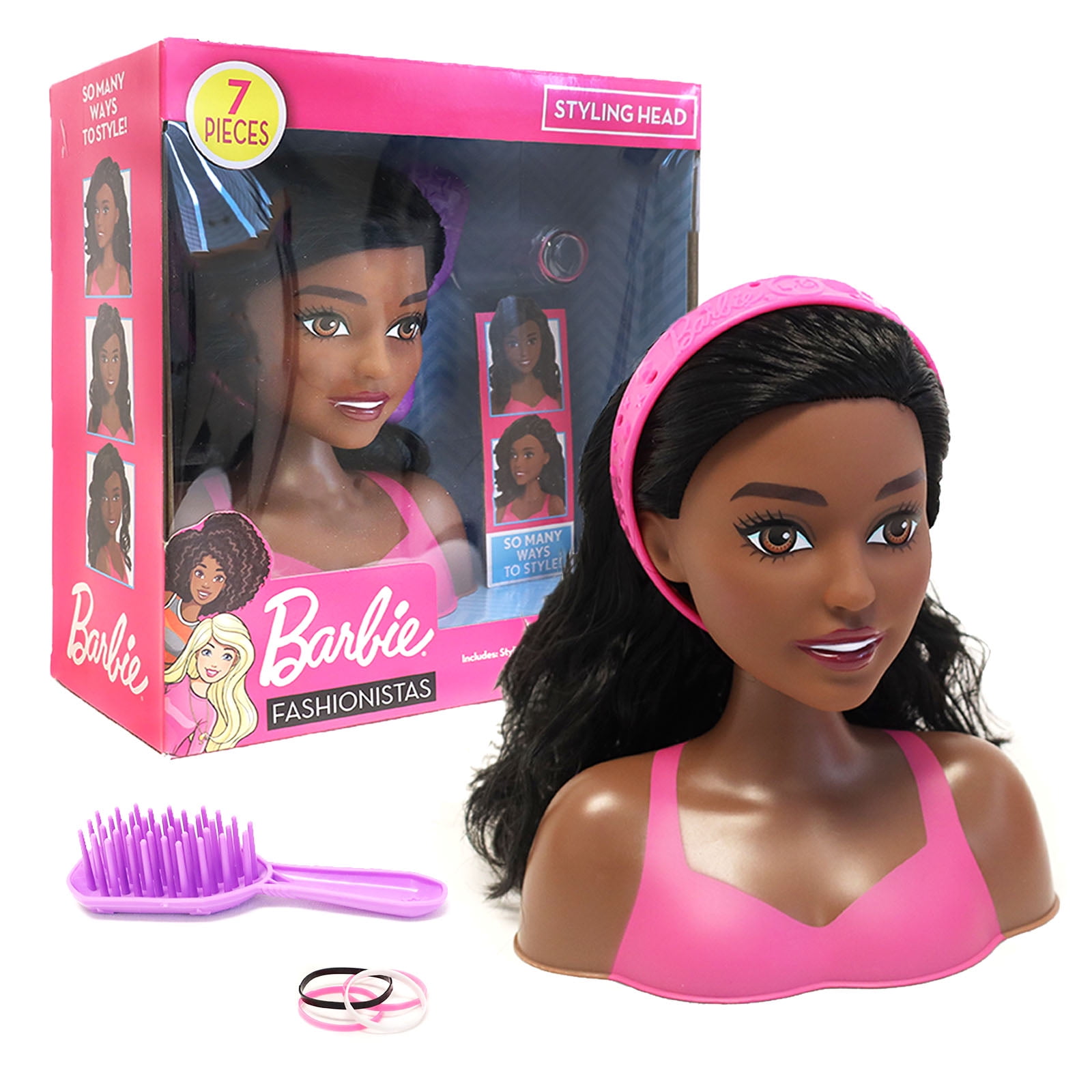 Barbie loves beauty styling head sale