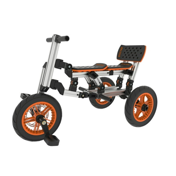 KidRock Buildable Kit 20 in 1 Kids Go Kart Set, Suitable for 1 to 8 Years Old, Two Wheel Bike, Three Wheel Bike, Go Kart, Sit/Stand Scooter, etc. Christmas Promotion Plus a snow upgrade package
