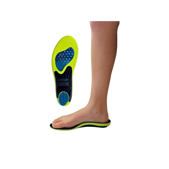 KidSole Cosmic Comfort - Kids Athletic Low Arch Support for Children Suffering from Flat feet, Foot Pain, and Heel Pain (US Little Kids Shoe Size 11-2) (Unisex)